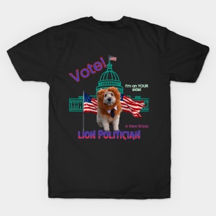 Lion Politician - A New Breed T-Shirt
